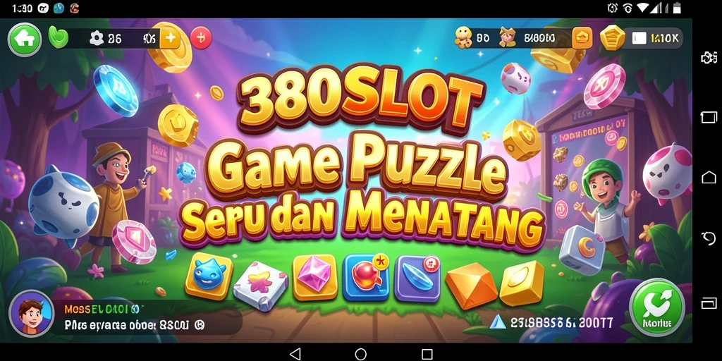 Tampilan gameplay puzzle yang seru di 380SLOT.