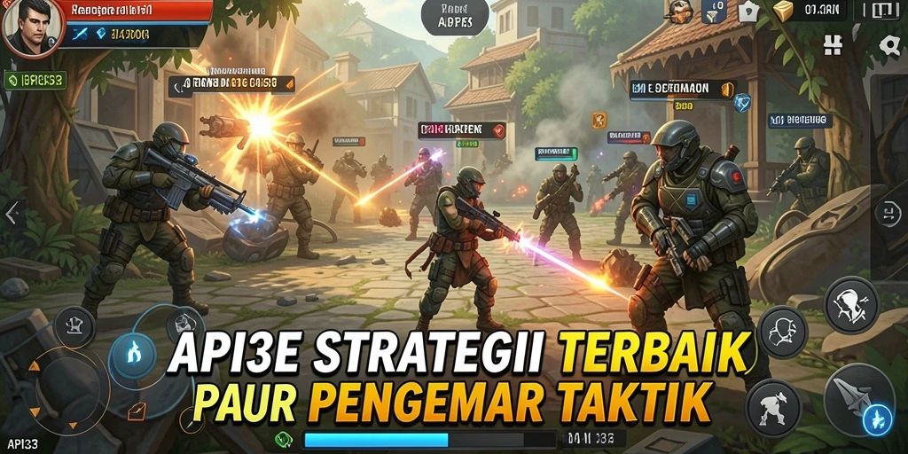 Tampilan gameplay API33 yang menegangkan dan menarik.