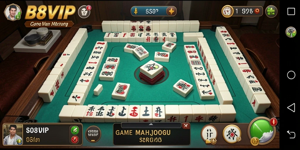 Tampilan gameplay B8VIP yang menarik dan penuh warna.