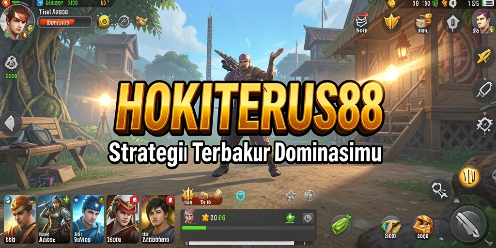 Tampilan gameplay HOKITERUS88 dengan elemen strategi yang mendalam.