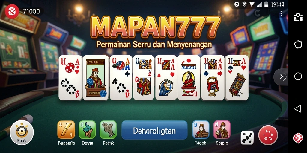 Tampilan gameplay MAPAN777 yang seru dan interaktif.