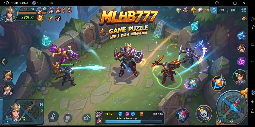 Tampilan gameplay seru dan menantang di <strong>MLBB777</strong>.