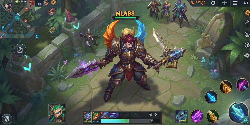 Tampilan mendebarkan dari gameplay RPG di MLBB8.