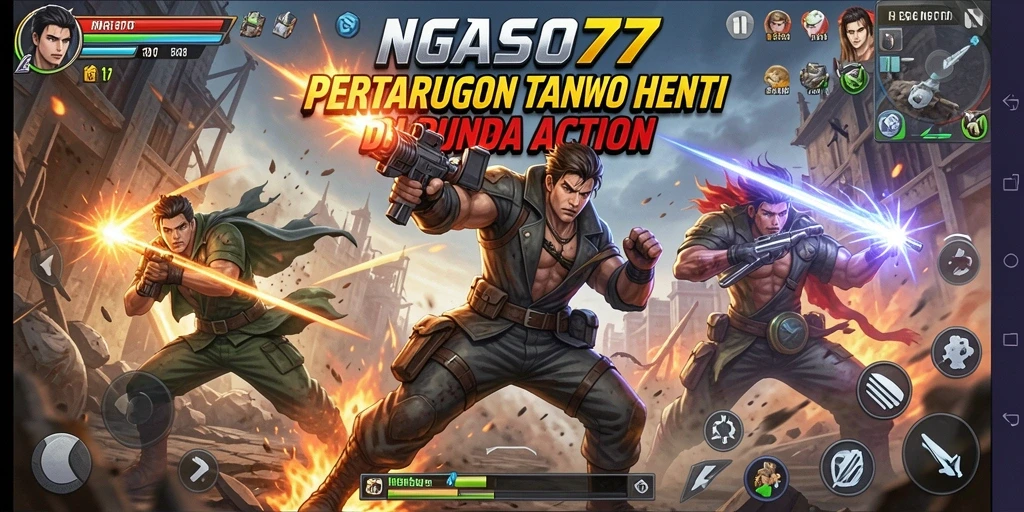 Gameplay NGASO77 yang seru dan menegangkan dalam aksi.