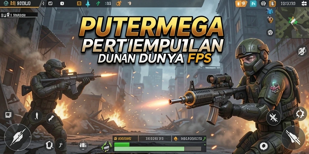 Gameplay intens dengan aksi tembak-menembak yang mendebarkan.