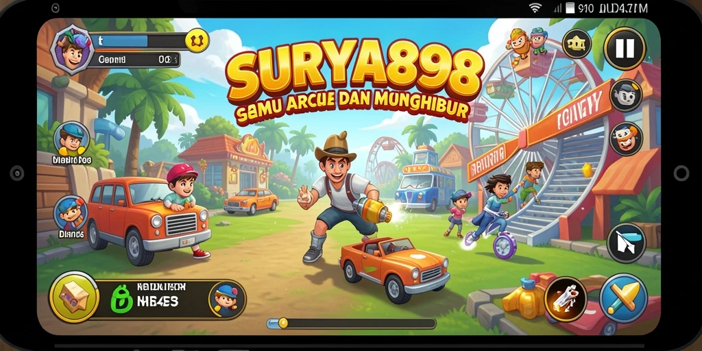 Gameplay SURYA898 yang menegangkan dan penuh warna.